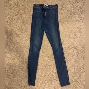 Abercrombie & Fitch High Rise Jean Jegging 27 Long